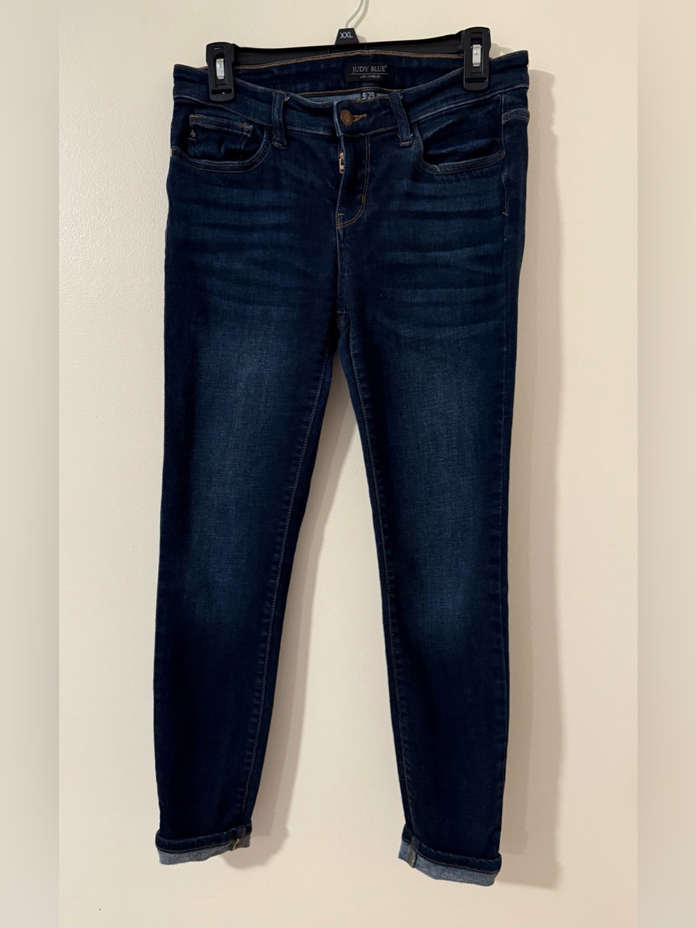 Judy Blue Skinny Fit Dark Wash Jeans Sz 9/29